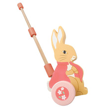 Load image into Gallery viewer, Beatrix Potter - Flopsy Wooden Push Along