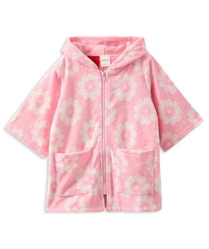 Floral Terry Towelling Cover Up