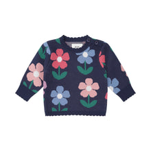 Load image into Gallery viewer, HUX Flower Field Knit Pullover