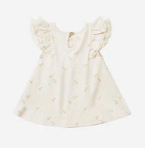 Quincy Mae Fluttter Dress + Bloomers || Ducks