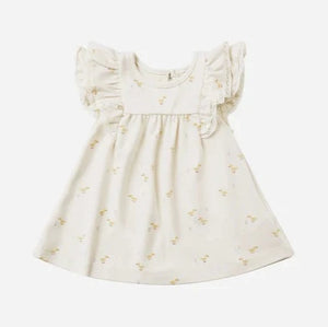 Quincy Mae Fluttter Dress + Bloomers || Ducks