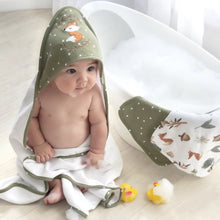 Load image into Gallery viewer, Hooded Towel | Forest Retreat