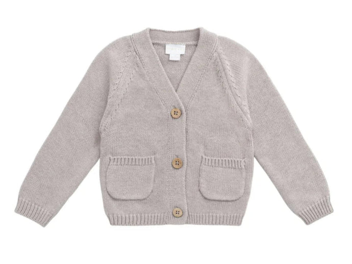 JAMIE KAY Franco Cardigan | Moleskin Marle