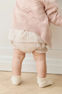 Jamie Kay Organic Cotton Frill Bloomer | Claudette Rose