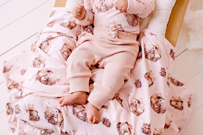 confetti kidz Frilly Slouch Pant | Rose