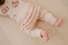 Load image into Gallery viewer, confetti kidz Frilly Slouch Pant | Rose