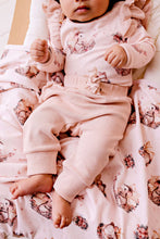 Load image into Gallery viewer, confetti kidz Frilly Slouch Pant | Rose