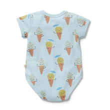 Load image into Gallery viewer, wilson + frenchy Organic Henley Bodysuit | Frosty Friends