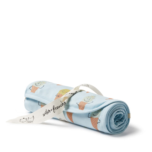 wilson + frenchy Organic Bunny Rug | Frosty Friends
