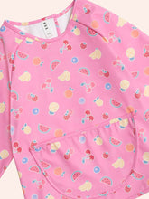 Load image into Gallery viewer, HUXBABY Parisian Fruit Emoji Art Smock