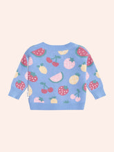 Load image into Gallery viewer, Huxbear Fruit Salad Knit Cardi