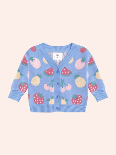 Huxbear Fruit Salad Knit Cardi