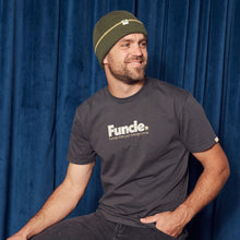 Load image into Gallery viewer, Funcle Organic Cotton Tee | Washed Black