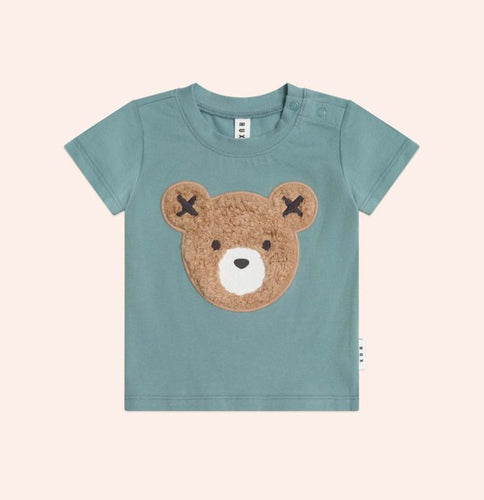 HUXBABY Furry Huxbear Green Tee