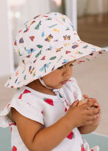 Load image into Gallery viewer, Acorn Wide Brim Bucket Hat | Garden Friends