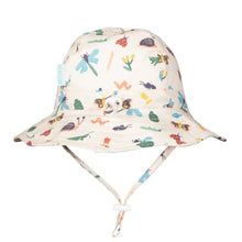 Load image into Gallery viewer, Acorn Wide Brim Infant Hat | Garden Friends