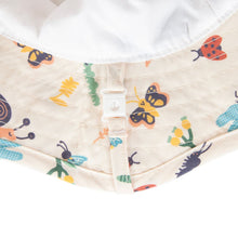 Load image into Gallery viewer, Acorn Wide Brim Infant Hat | Garden Friends