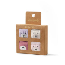 Load image into Gallery viewer, wilson + frenchy Girls Organic 4 Pack Baby Socks