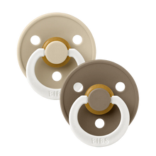 Load image into Gallery viewer, BIBS Dummies Round | COLOUR | GLOW