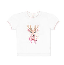 Load image into Gallery viewer, confetti kidz Golden Reindeer Tee