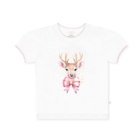 confetti kidz Golden Reindeer Tee