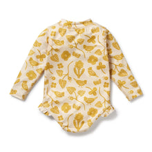 Load image into Gallery viewer, wilson + frenchy Goldie Floral LS Swimsuit