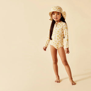 wilson + frenchy Goldie Floral LS Swimsuit