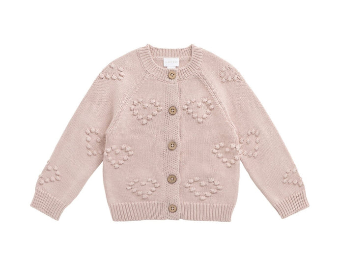 Jamie Kay Gracie Cardigan | Shell Pink