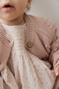 Jamie Kay Gracie Cardigan | Shell Pink
