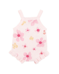 fox & finch Grow Wild Knitted Flower Bodysuit