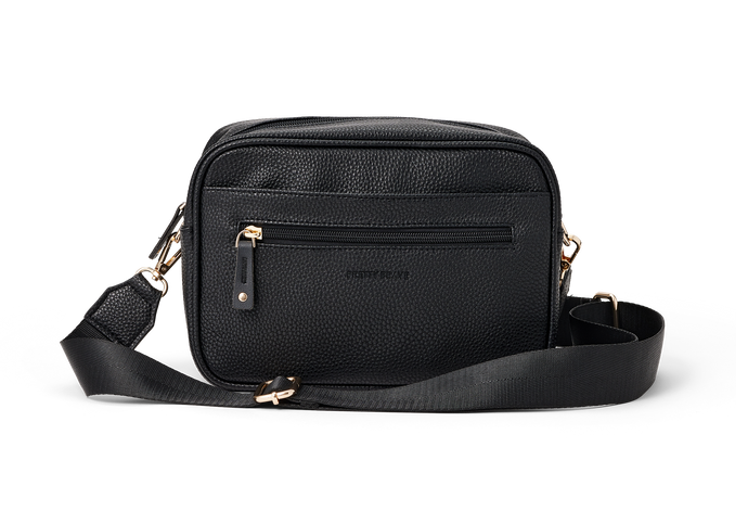 Pretty Brave HARPER CROSS BODY BAG - Black Pebble