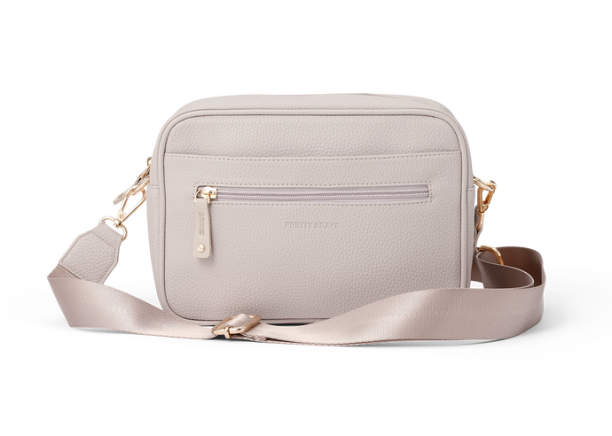 Pretty Brave HARPER CROSS BODY BAG - Stone Pebble