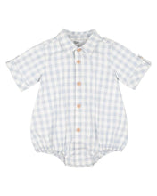 Load image into Gallery viewer, Bébé Harry Check Shirt Bodysuit