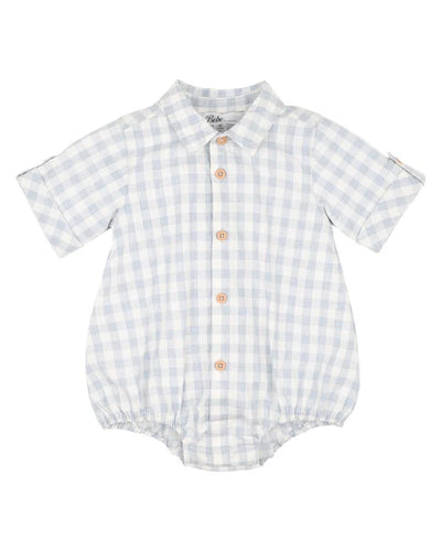 Bébé Harry Check Shirt Bodysuit
