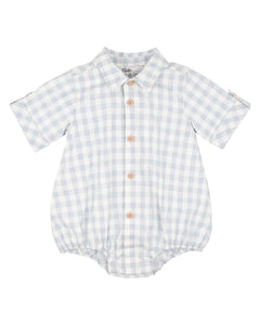Bébé Harry Check Shirt Bodysuit