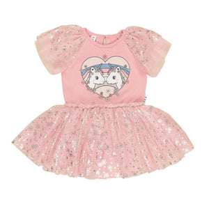 Huxbaby Unicorn Heart Ballet Dress