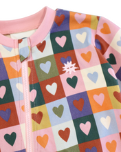 Load image into Gallery viewer, kapow! KIDS Heart Checkerboard All in One