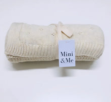Load image into Gallery viewer, Cuddle Bug &amp; Co Heirloom Baby Blanket | Natural Melange