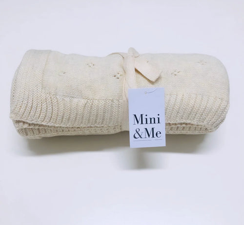 Cuddle Bug & Co Heirloom Baby Blanket | Natural Melange