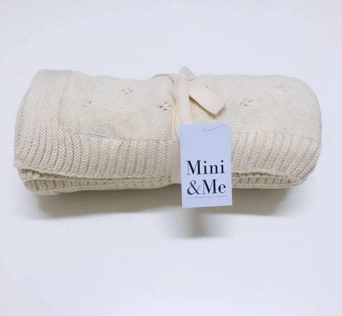 Cuddle Bug & Co Heirloom Baby Blanket | Natural Melange