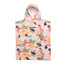 Load image into Gallery viewer, CRYWOLF Hooded Towel - Tropical Floral