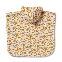 Load image into Gallery viewer, wilson + frenchy Organic Terry Hooded Poncho - Flower Burst