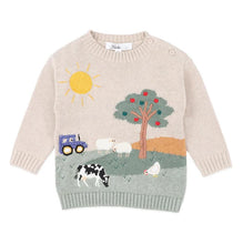 Load image into Gallery viewer, Bébé Hunter Farm Organic Knitted Jumper