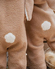 Load image into Gallery viewer, Bébé Latte Sherpa Bunny Romper - www.bebebits.com.au