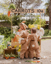 Load image into Gallery viewer, Bébé Latte Sherpa Bunny Romper - www.bebebits.com.au