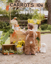 Load image into Gallery viewer, Bébé Latte Sherpa Bunny Romper - www.bebebits.com.au