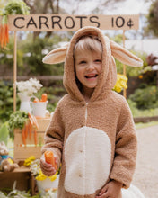 Load image into Gallery viewer, Bébé Latte Sherpa Bunny Romper - www.bebebits.com.au