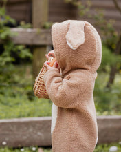 Load image into Gallery viewer, Bébé Latte Sherpa Bunny Romper - www.bebebits.com.au