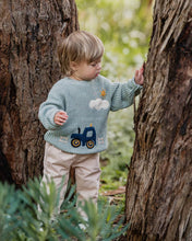 Load image into Gallery viewer, Bébé Hunter Tractor Knitted Jumper