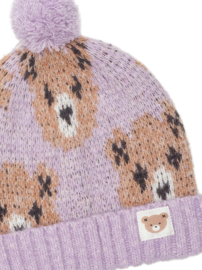 HUXBABY Orchid Knit Beanie